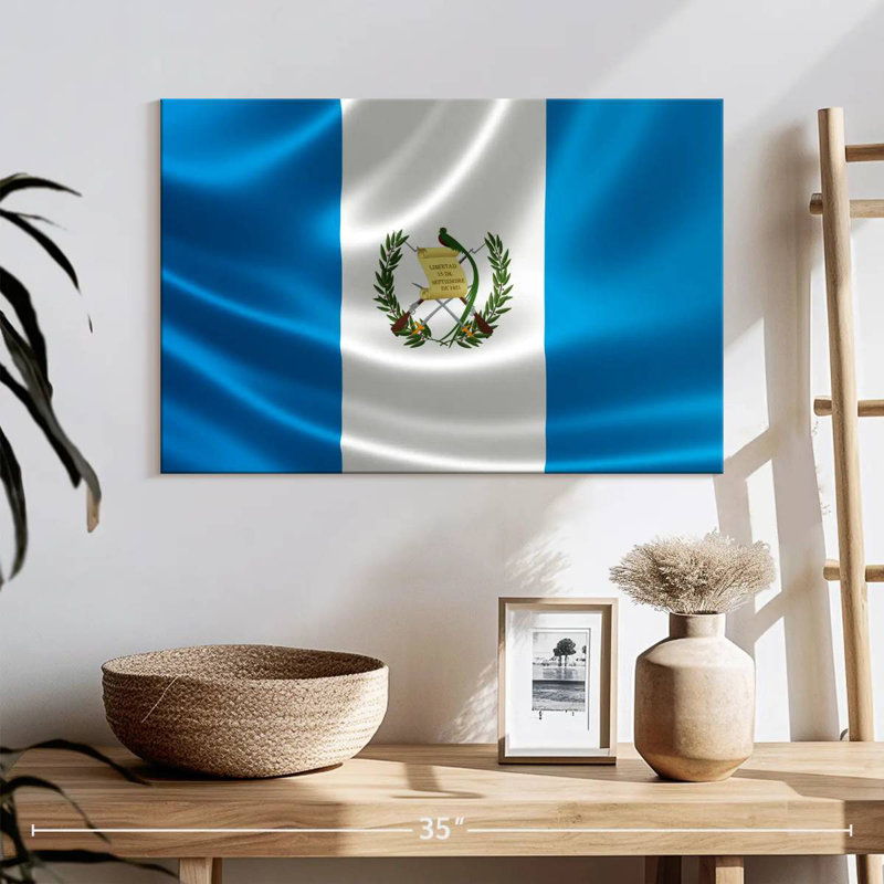 Borges Republic Of Guatemala Flag, 20" H x 30" W