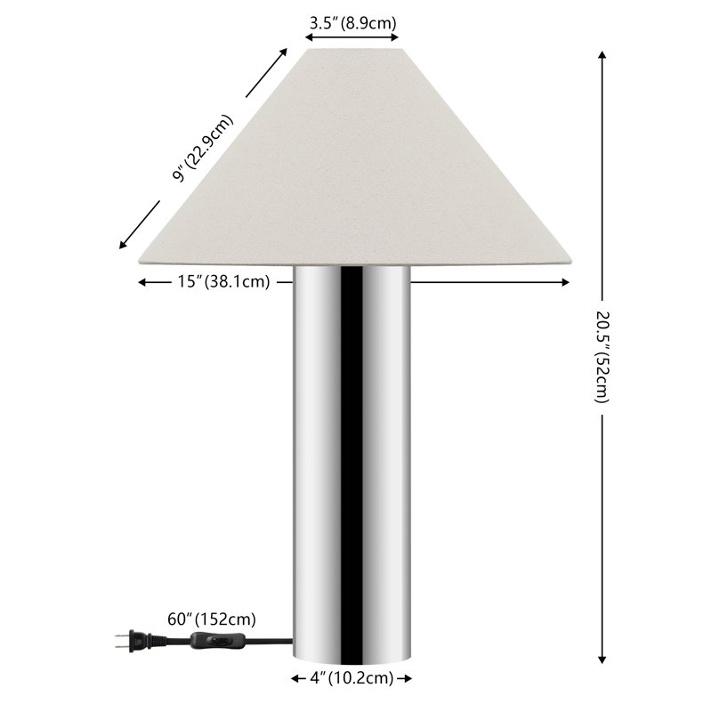 Metal Table Lamp