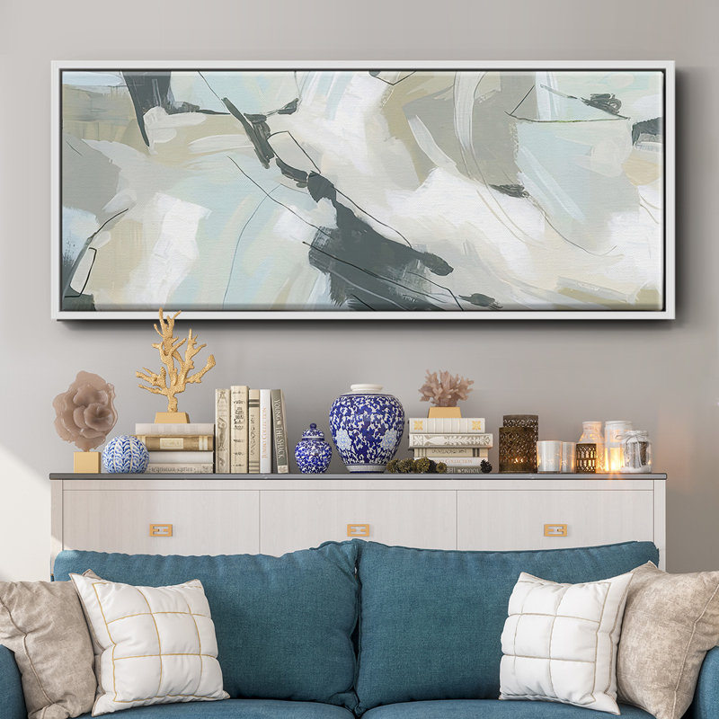 Shadow Cycle V - Framed Canvas