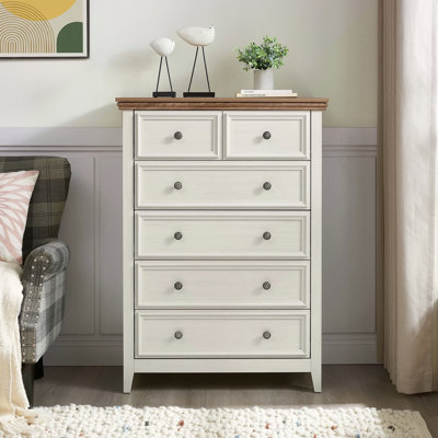 Commode moderne à 6 tiroirs, commode à tiroirs et rangement pour vêtements, armoire de rangement pour le salon