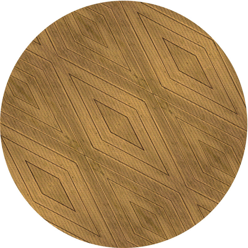 Tapis à motif lavable à la machine 2989 - Pat3574-ORG, Rectangle de 2 pi x 3 pi