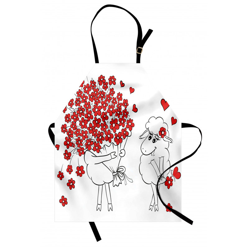 Valentine Valentine's Day Bib Apron