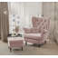 Upholstered Armchair-1326205850-1326205827