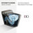 One Piece Smart Toilet with Bidet Built In, Auto Open/Close Seat, Warm Water Wash & Dryer, Heated Seat, Night Light, Foot Sensor, Remote Control, Grey-125004189