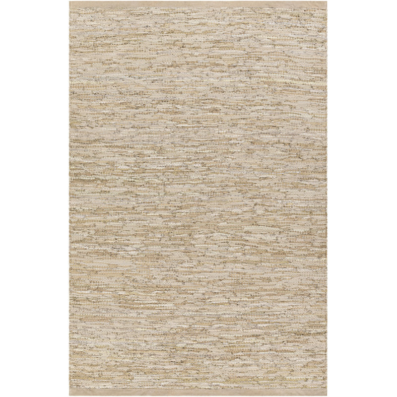 Leather Indoor Rug, Rectangle 2' x 3'