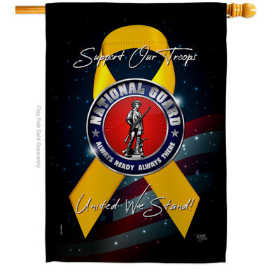 Double Sided 40'' H x 28'' W Polyester House Flag