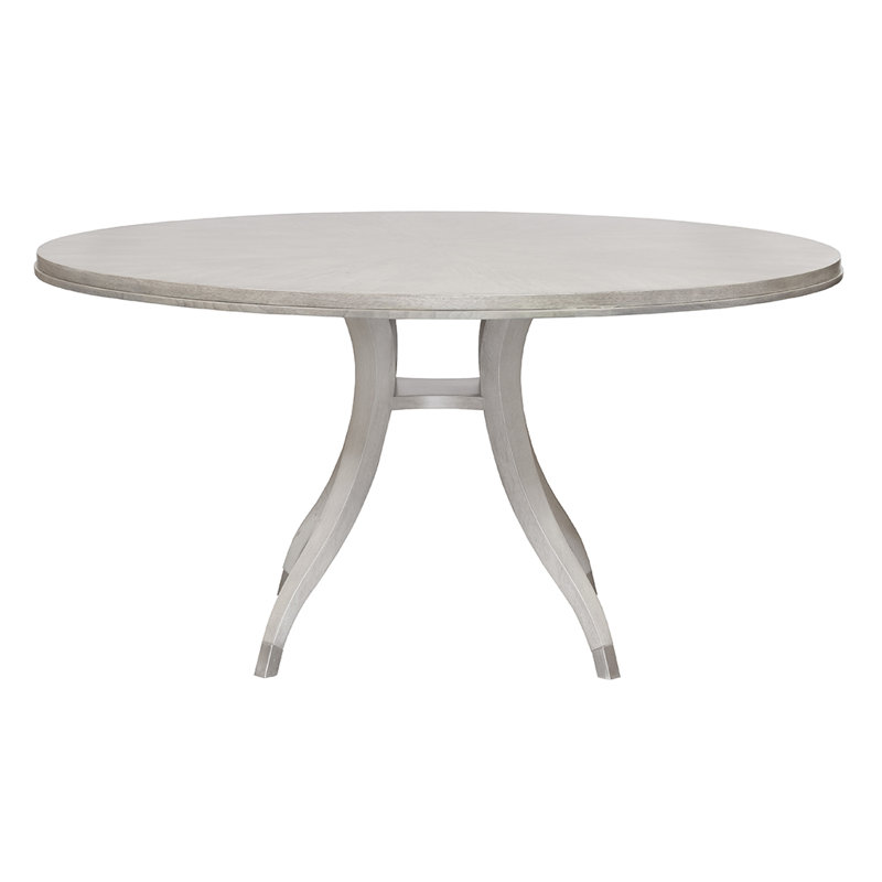 Beveled Pedestal Dining Table, 60" W x 60" L