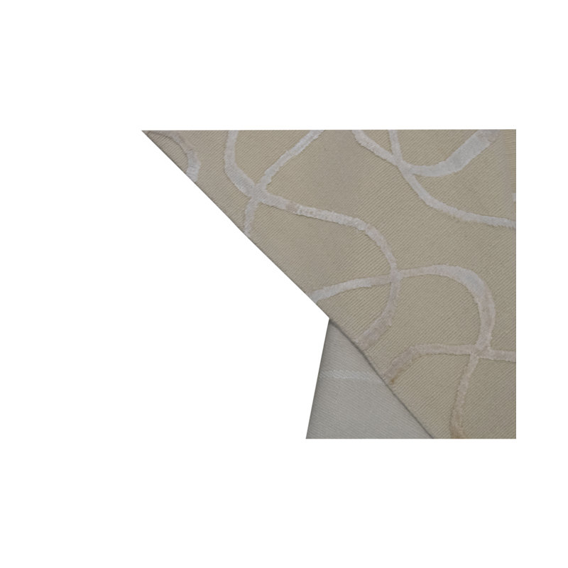 Geometric Area Rug in Gray