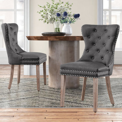 Chaise parsons rembourrée Seita