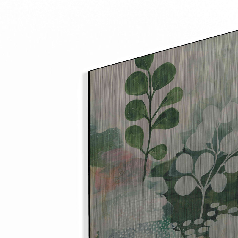 «Lark Manor ™« Nature Story IV »par Laura Horn, art mural en métal, H 16 po x l 12 po