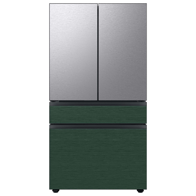 Samsung Bespoke 29 cu. ft. Smart 4-Door Refrigerator with AutoFill Water Pitcher and Custom Panels Included, Stainless Steel