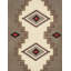 Tuscany Mocha/Ivory Wool Reversible Area Rug
