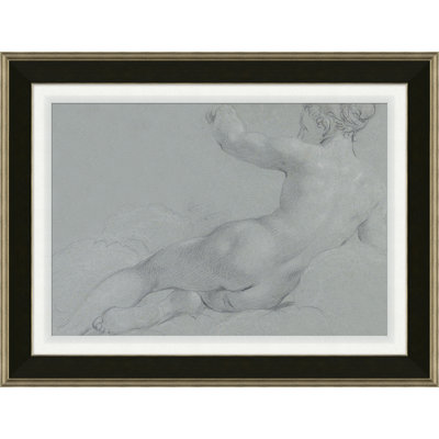 Study Of Female Nude Print
