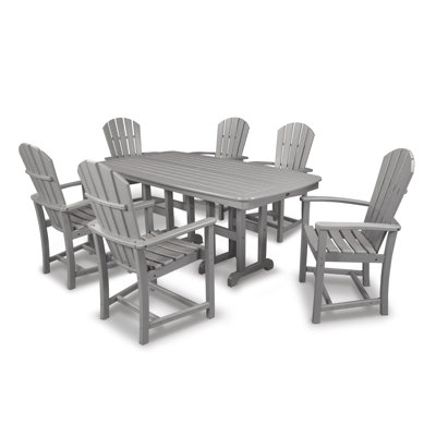 Ensemble repas 7 pièces POLYWOOD Palm Coast