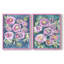 Imprimé floral I-Premium de Floral Radiance - prêt à être accroché - aucun clou requis - aucun clou requis-680755113-680755115