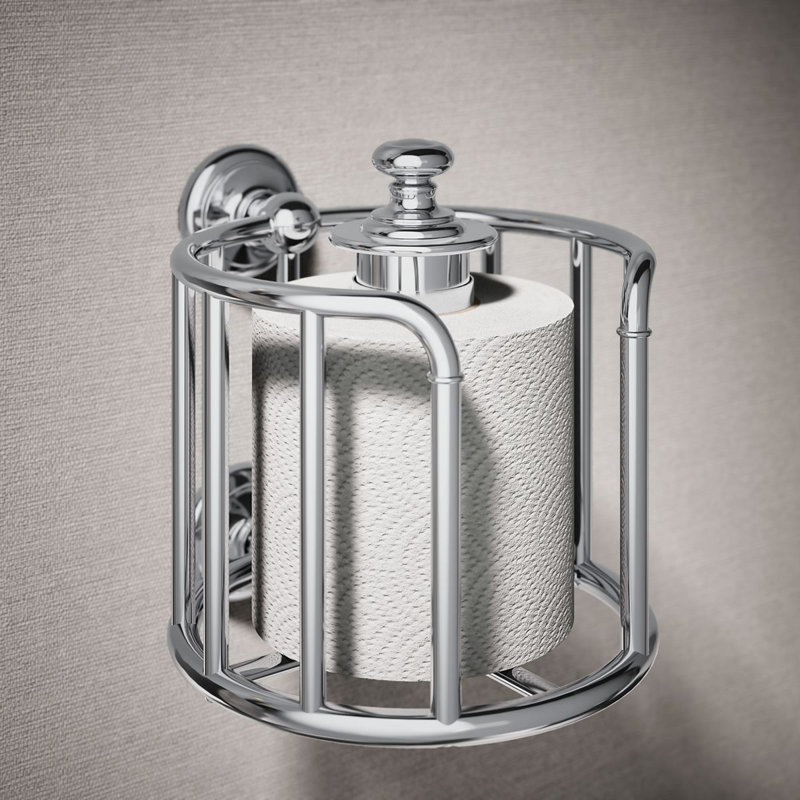 Artifacts® Toilet Tissue Carriage, Polished Chrome