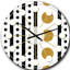 Horloge murale rétro Mid-Century-40743791