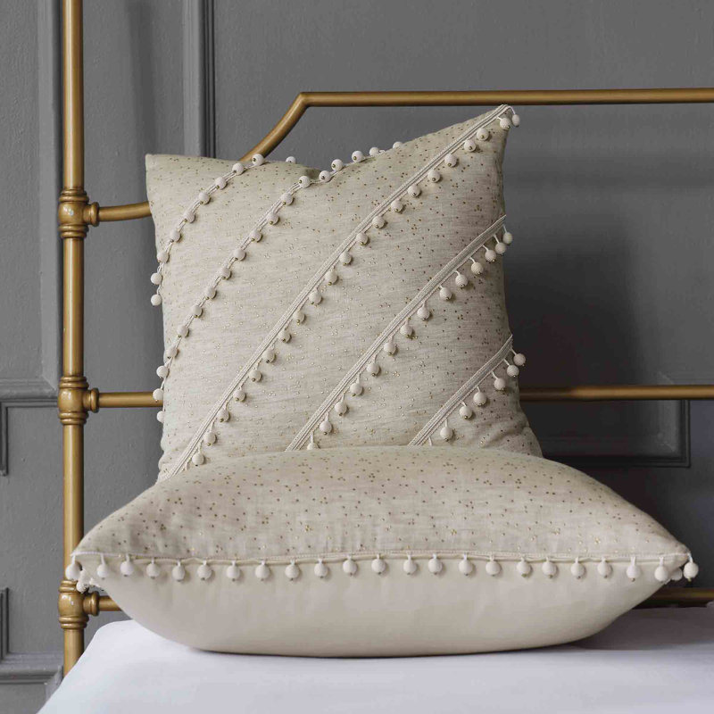 Marceau Linen Square Pillow Cover & Insert