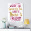 There Is Freedom - Wrapped Canvas Print-1079417474