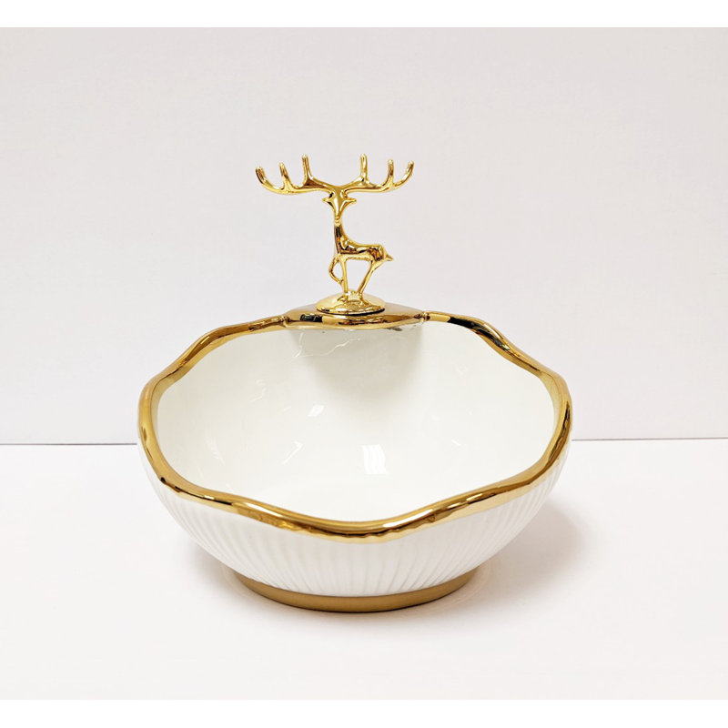 Plateau en céramique / porcelaine Keausha