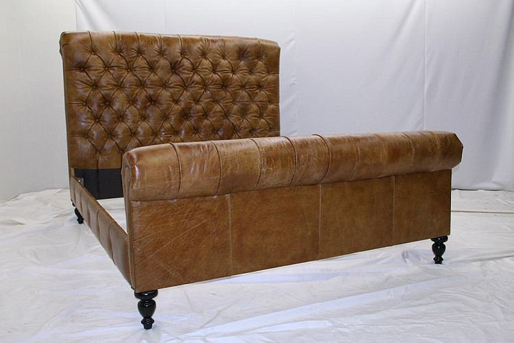 Leather Bed