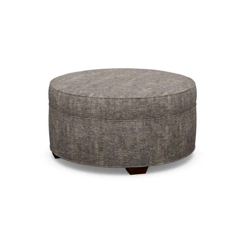 Round Ottoman, Walnut, 3906-73