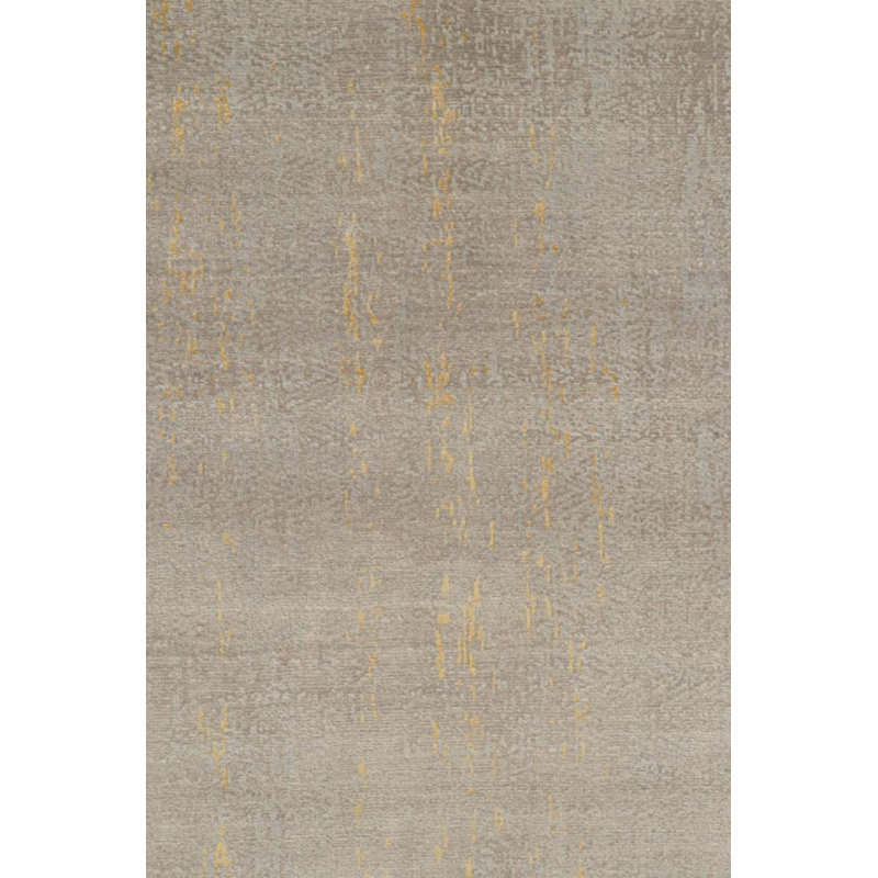 Abstract Area Rug in Gray