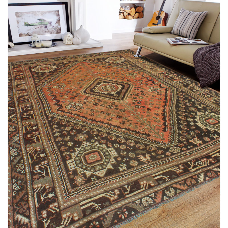 Tapis rouille Fine Fine Zulimar