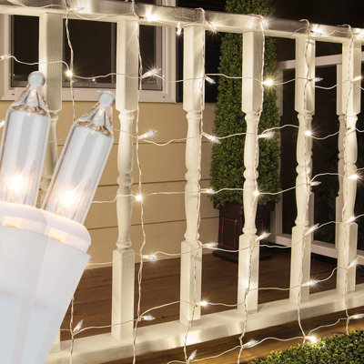 150-Bulb Mini Net Lights with Glass Bulbs 