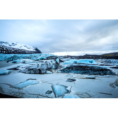 Glacier In Iceland by LeoPatrizi - Wrapped Canvas Print