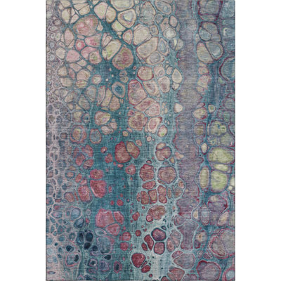 Premium Machine Washable Mayfield AMF1940 Abstract Rug