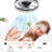 19" Black Frame Iceberg Bedroom Fan Light With Remote Control, Dimmable, 7 Blades, Reversible Dc Motor, With Led Light