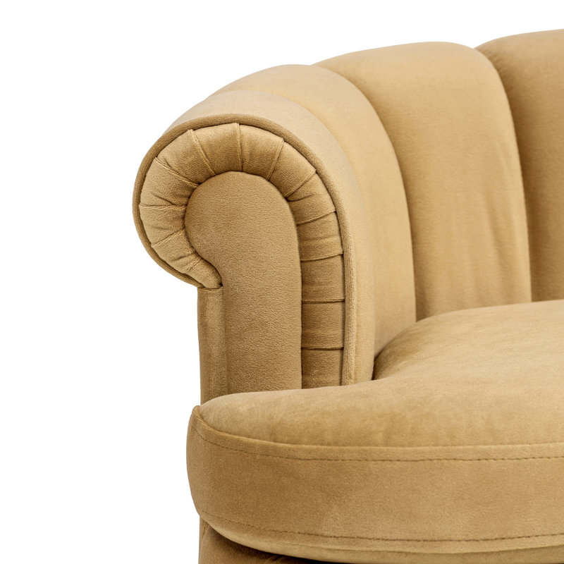 Canapé-lit pour chien 35,5 po Halle, Velours rose cendré