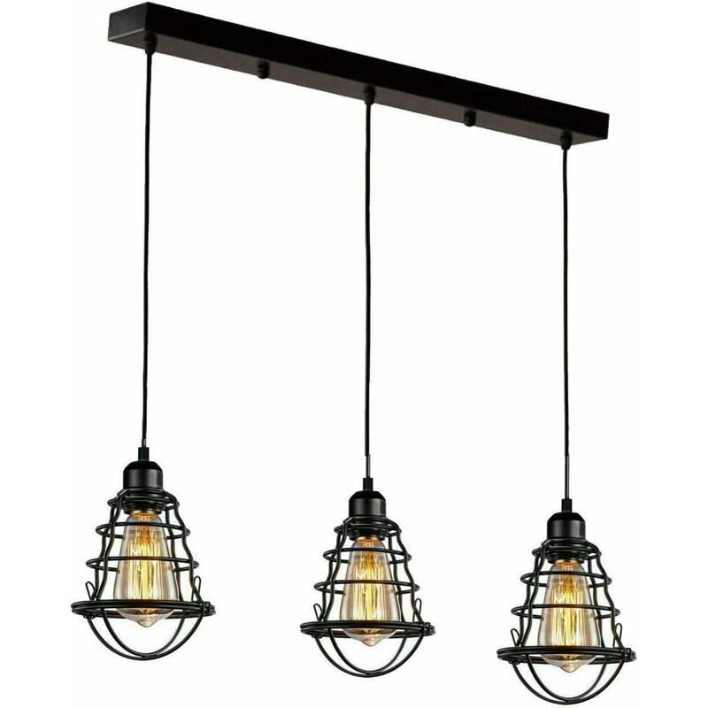3 - Light Black Pendant