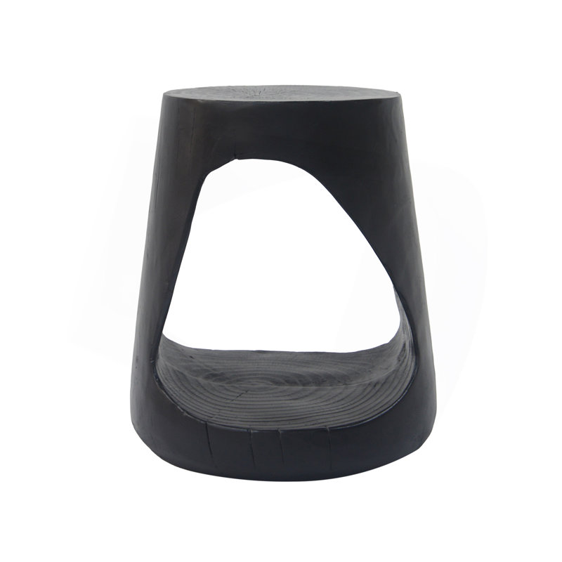Élégante et fonctionnelle table d'appoint MGO Hollow, Black