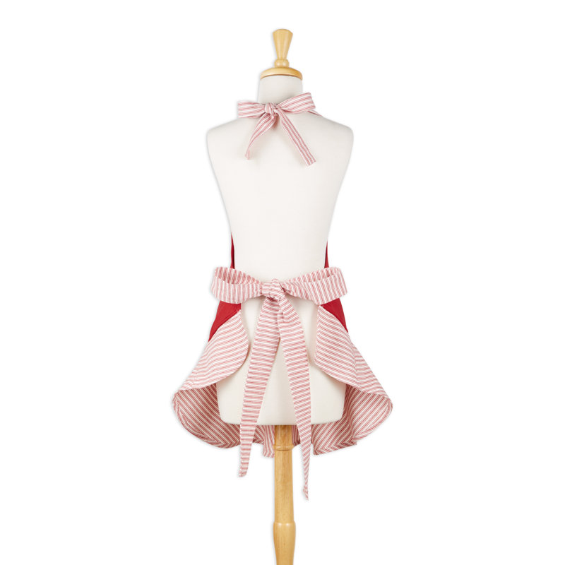 TABLIER RUFFLE CANDY canne