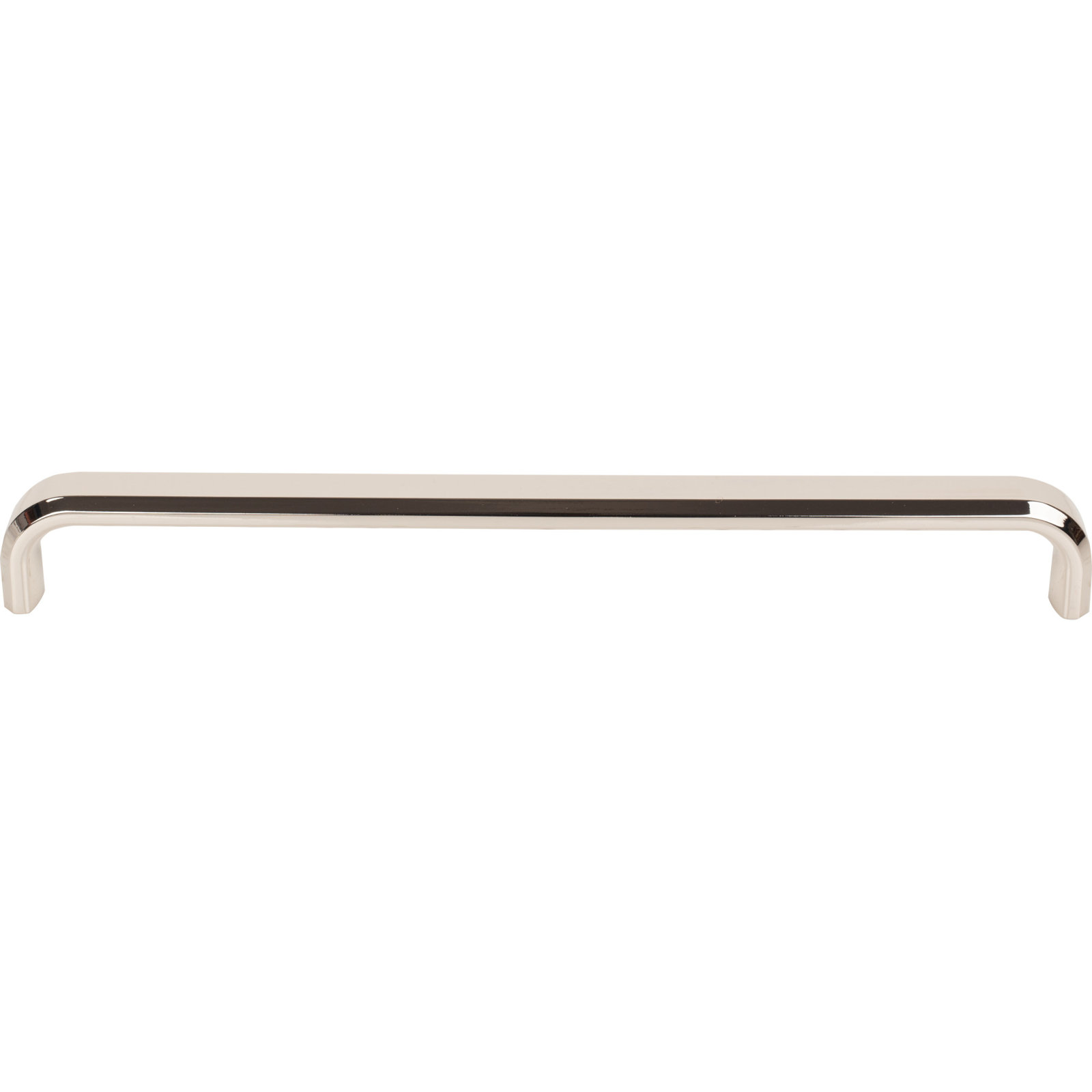 Telfair Bar pull, Polished Nickel, 8 13/16" Center to Center