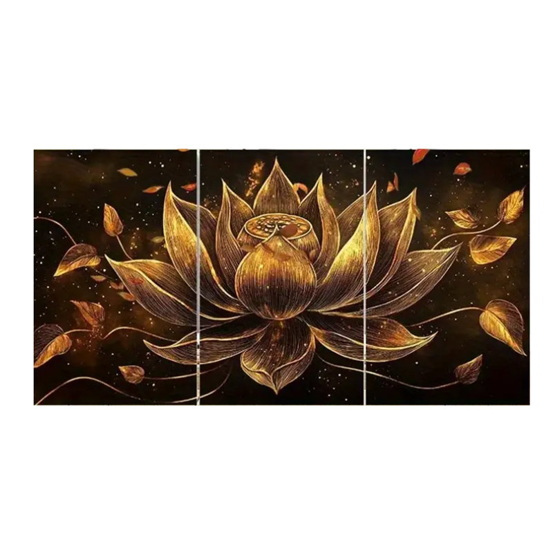 3 Piece Wrapped Canvas Print