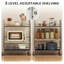 60 cm W Kitchen Cart with Stainless Steel Top