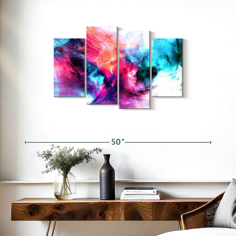 Avery Abstract Surreal Clouds, 22"H x 36"W