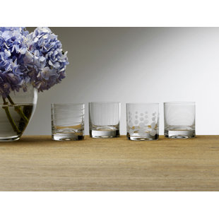 Clear Dotted Drinkware Collection – KATE MARKER HOME