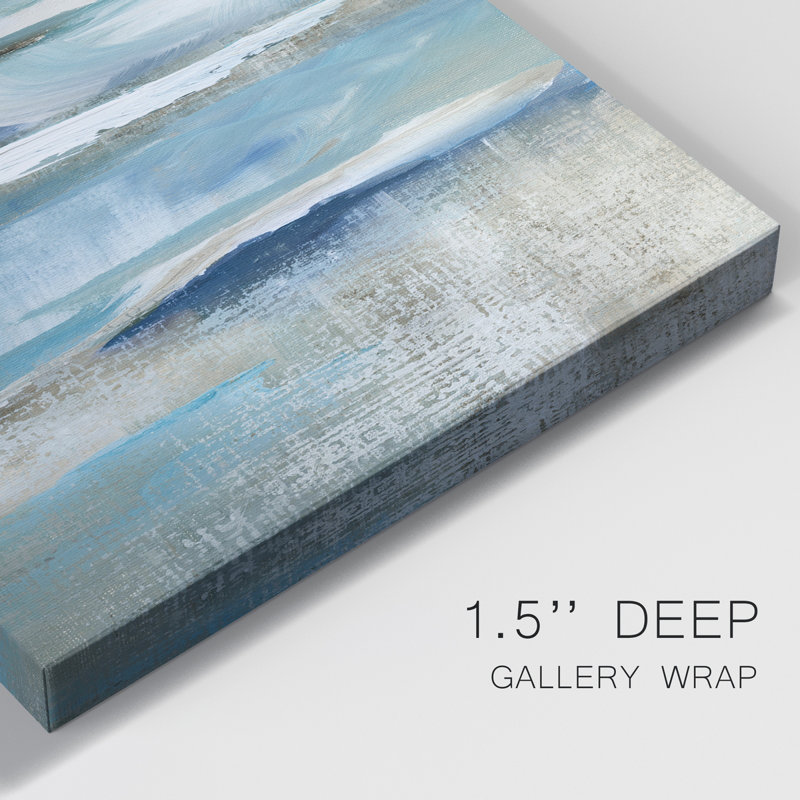 " Distant Drama I " Painting Print, 60" H x 40" W x 1" D