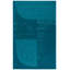 Tapis turquoise Fifth Avenue 253-3645562