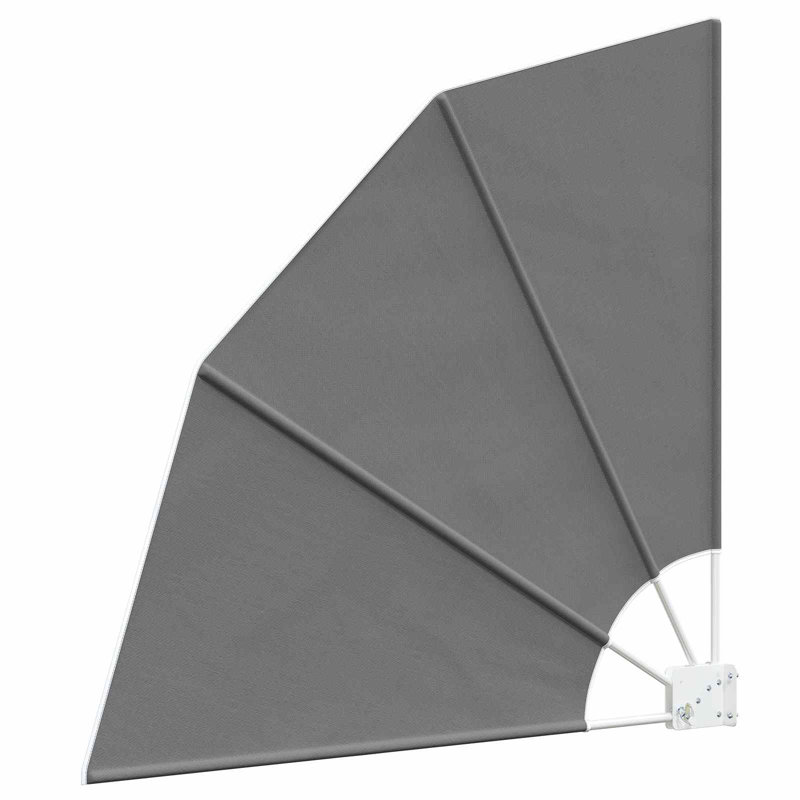 New Patio Balcony Side Awning Collapsible Garden Multi Sizes Multi Colours, 0.01cm H x 115cm W x 115cm D