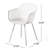 Poppy Chair Outdoor Dining Furniture - White Polypropylene, Weather-, Stable Seat Utility, Diamond Mesh Shape, Modern Assurance Of Utility Level Chair In Make, Feature, Excellent-Grade Quality-1754168386