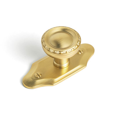 1.3" Diameter Mushroom Knob With Backplate(G023)