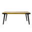 Élégante table en bois pour manger - 69 po de long, pour manger, capacité de 300 lb,