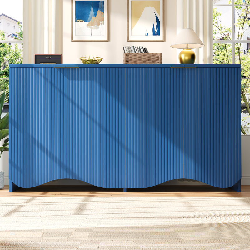 140cm Sideboard, Blue
