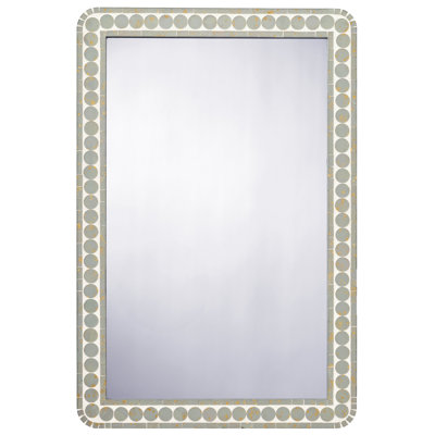 Penny Wood Rectangle Wall Mirror