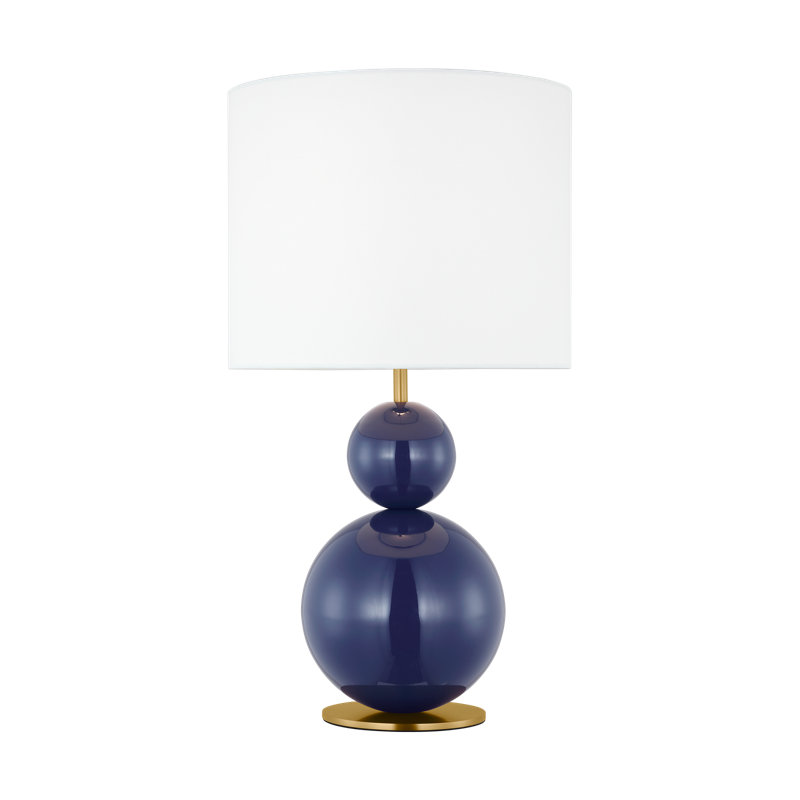 Suki Table Lamp, Navy